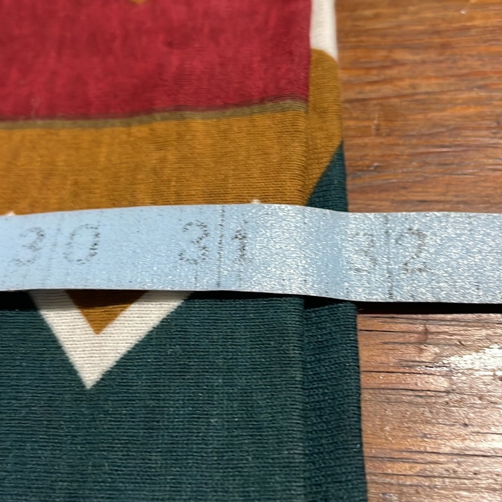Capistrano Tribal Pattern Green, Tan, Maroon Hooded Shirt - Picture 7 of 8